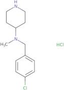 (4-Chloro-benzyl)-methyl-piperidin-4-yl-amine hydrochloride