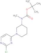 [1-(2-Chloro-pyrimidin-4-yl)-piperidin-3-yl]-methyl-carbamic acid tert-butyl ester