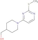 [1-(2-Methylsulfanyl-pyrimidin-4-yl)-piperidin-4-yl]-methanol