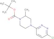 4-(6-Chloro-pyridazin-3-yl)-2-methyl-piperazine-1-carboxylic acid tert-butyl ester
