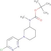 [1-(6-Chloro-pyridazin-3-yl)-piperidin-3-yl]-methyl-carbamic acid tert-butyl ester