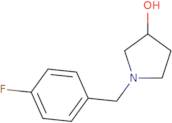 (3S)-1-[(4-Fluorophenyl)methyl]pyrrolidin-3-ol