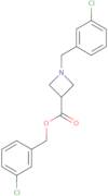 1-(3-Chloro-benzyl)-azetidine-3-carboxylic acid 3-chloro-benzyl ester