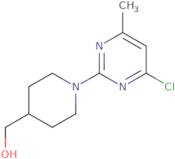 [1-(4-Chloro-6-methyl-pyrimidin-2-yl)-piperidin-4-yl]-methanol