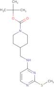 4-[(2-Methylsulfanyl-pyrimidin-4-ylamino)-methyl]-piperidine-1-carboxylic acid tert-butyl ester