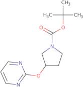 (R)-3-(Pyrimidin-2-yloxy)-pyrrolidine-1-carboxylic acid tert-butyl ester