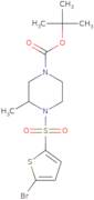 4-(5-Bromo-thiophene-2-sulfonyl)-3-methyl-piperazine-1-carboxylic acid tert-butyl ester