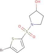 (S)-1-(5-Bromo-thiophene-2-sulfonyl)-pyrrolidin-3-ol