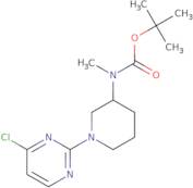 [1-(4-Chloro-pyrimidin-2-yl)-piperidin-3-yl]-methyl-carbamic acid tert-butyl ester