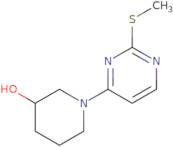 1-(2-Methylsulfanyl-pyrimidin-4-yl)-piperidin-3-ol