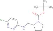 2-[(6-Chloro-pyridazin-3-ylamino)-methyl]-pyrrolidine-1-carboxylic acid tert-butyl ester