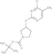 (R)-3-(4-Chloro-5-methyl-pyrimidin-2-yloxy)-pyrrolidine-1-carboxylic acid tert-butyl ester