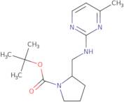2-[(4-Methyl-pyrimidin-2-ylamino)-methyl]-pyrrolidine-1-carboxylic acid tert-butyl ester