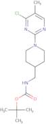 [1-(4-Chloro-5-methyl-pyrimidin-2-yl)-piperidin-4-ylmethyl]-carbamic acid tert-butyl ester