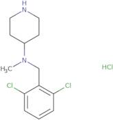 (2,6-Dichloro-benzyl)-methyl-piperidin-4-yl-amine hydrochloride