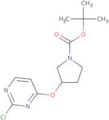 (S)-3-(2-Chloro-pyrimidin-4-yloxy)-pyrrolidine-1-carboxylic acid tert-butyl ester