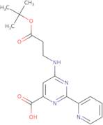 1-(6-Chloro-2-methylsulfanyl-pyrimidin-4-yl)-piperidin-4-ylamine hydrochloride