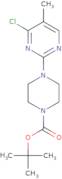 4-(4-Chloro-5-methyl-pyrimidin-2-yl)-piperazine-1-carboxylic acid tert-butyl ester