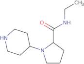 tert-Butyl 2-((2-((1-(tert-butoxycarbonyl)pyrrolidin-2-yl)methoxy)pyrimidin-4-yloxy)methyl)pyrro...