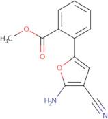 Methyl 2-(5-amino-4-cyano-2-furyl)benzoate