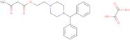 2-(4-diphenylmethyl-1-piperazinyl)ethyl acetoacetate oxalate