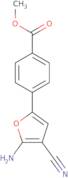 Methyl 4-(5-amino-4-cyano-2-furyl)benzoate