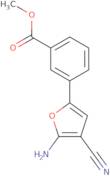 Methyl 3-(5-amino-4-cyano-2-furyl)benzoate