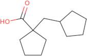 1-(Cyclopentylmethyl)cyclopentane-1-carboxylic acid
