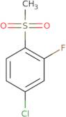 4-Chloro-2-fluoro-1-methanesulfonylbenzene