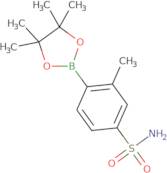 3-Methyl-4-(4,4,5,5-tetramethyl-1,3,2-dioxaborolan-2-yl)benzene-1-sulfonamide