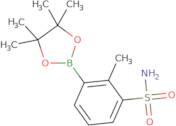 2-Methyl-3-(4,4,5,5-tetramethyl-1,3,2-dioxaborolan-2-yl)benzenesulfonamide