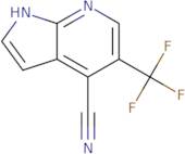 5-(Trifluoromethyl)-1h-pyrrolo[2,3-b]pyridine-4-carbonitrile