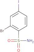 2-Bromo-4-iodobenzene-1-sulfonamide