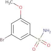 3-Bromo-5-methoxybenzene-1-sulfonamide