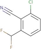 2-Chloro-6-(difluoromethyl)benzonitrile