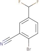 2-Bromo-5-(difluoromethyl)benzonitrile