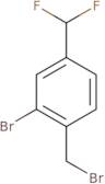 2-Bromo-1-(bromomethyl)-4-(difluoromethyl)benzene