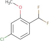 4-Chloro-1-(difluoromethyl)-2-methoxybenzene