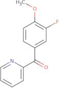 2-(3-Fluoro-4-methoxybenzoyl)pyridine