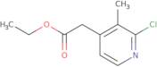 ethyl 2-(2-chloro-3-methylpyridin-4-yl)acetate