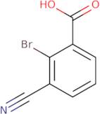 2-Bromo-3-cyanobenzoic acid