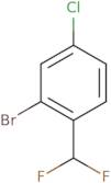 2-bromo-4-chloro-1-(difluoromethyl)benzene