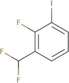 1-(Difluoromethyl)-2-fluoro-3-iodobenzene