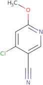 4-chloro-6-methoxypyridine-3-carbonitrile