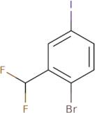 1-Bromo-2-(difluoromethyl)-4-iodobenzene