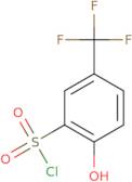 2-Hydroxy-5-(trifluoromethyl)benzene-1-sulfonyl chloride