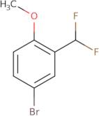 4-Bromo-2-(difluoromethyl)-1-methoxybenzene