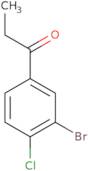 1-(3-Bromo-4-chlorophenyl)propan-1-one