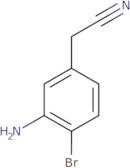 2-(3-Amino-4-bromophenyl)acetonitrile