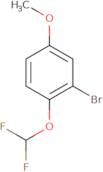 2-Bromo-1-(difluoromethoxy)-4-methoxybenzene